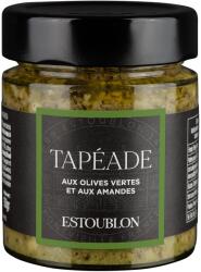 ESTOUBLON Тапенада от зелени маслини 130 g, с бадеми, Estoublon (EST031585)