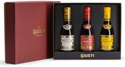 GIUSTI Modena 1605 Балсамов оцет 2 & 3 & 4 GOLD MEDALS 3 x 100 ml, Giusti (GIU1285A)
