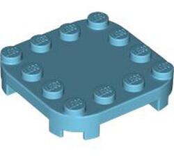 LEGO® Placă modificată 4 X 4 cu colţuri rotunjite (6469904)