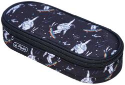 Herlitz Penar Tip Etui, Oval, Space Skater, 1 Compartiment, Negru, Herlitz (HRZ-50049196) Penar
