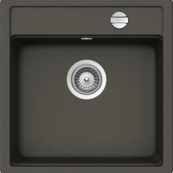 SCHOCK Mosogató Schock Nemo N100S fekete 49x18 cm NEMN100SAGAS (NEMN100SAGAS)