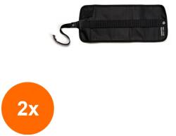 KOH-I-NOOR Set 2 x Penar Roll-up Negru pentru 36 Instrumente, Neechipat (HOK-2xKH-K9050-36N) Penar