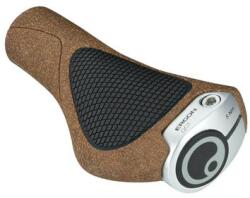 Ergon GC1 BioKork ergonómikus bilincses parafa markolat, 130 mm, barna-fekete, ezüst színű bilinccsel