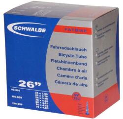 Schwalbe SV13J 26 x 3, 5-4, 8 (90/120-559) fatbike belső gumi 40 mm hosszú bontható szeleppel, 390 g, presta