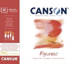 Canson Pad Glued On Short Side Figueras Vázlatfüzet 10 41 x 33 cm 290 g (C200857222)