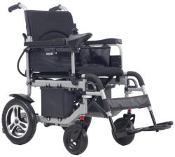 inSPORTline Elektromos kerekesszék inSPORTline Svanson, praktikus, egyszerű, levehető lábtartó, összecsukható kialakítás, joystick vezérlésű, max 130kg (28890)