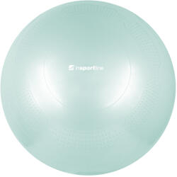 inSPORTline Gimnasztikai labda inSPORTline Stretch Ball 65 cm, masszázs nyúlványok, csúszásmentes, kézi pumpa, tartós PVC anyag menta (29179-2)