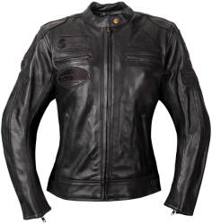 W-Tec Női bőr motoros kabát W-TEC Urban Noir Lady L fekete (24448-L)