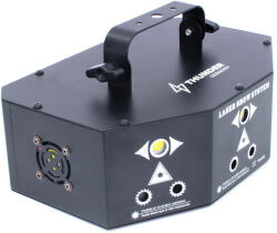 Thunder Germany LSG-RGB Lézer fényeffekt + Stroboszkóp + TÁVIRÁNYÍTÓ