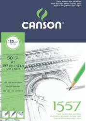 Canson Pad 1557 Sketching Vázlatfüzet 50 A3 120 g (C204127409)