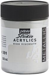 Pébéo Studio Fine Akril festék Silver 500 ml 1 db (172351)