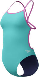 Speedo Solid Vback női egyrészes úszóruha 36 kék