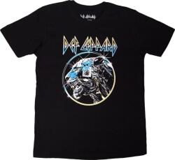 Def Leppard Metal Leopard Black XL Риза (<![CDATA[DEFLTS72MB04]]>)