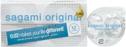 Sagami Original 0.02 - extra síkosított óvszer - 55 mm (12 db) - vagyaim