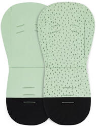 Petite & Mars Foamy Ülésbetét Babakocsiba Green Trees - Kényelmes, Párnázott és Légáteresztő Ülésbetét Természetes Mintával