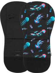 Petite & Mars Foamy Ülésbetét Babakocsiba Limited 100 Jellyfish - Kényelmes, Párnázott és Légáteresztő Ülésbetét Babakocsikhoz