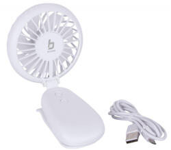 Bo-Camp Fan with clamp Mini ventilátor fehér