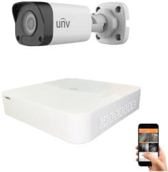 Uniview 1 biztonsági kamerás IP kamera rendszer 4MP