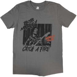 Bob Marley Catch A Fire World Tour Charcoal Grey XL Риза (<![CDATA[BMATS26MC04]]>)