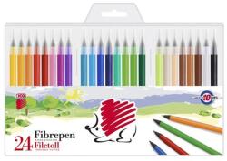 ICO Filctoll készlet, 1 mm, ICO "Süni 300", 24 különböző szín (9580123004)