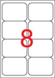 APLI Etikett, univerzális, 99, 1x67, 7 mm, kerekített sarkú, APLI, 800 etikett/csomag (02420) - nyomtassingyen