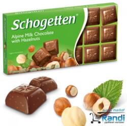 Schogetten Шоколад Schogetten млечен с лешници 100гр