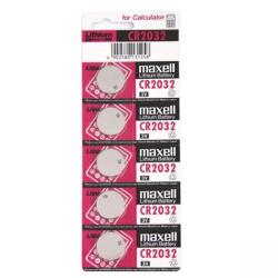 Maxell Elem CR2032 lithium 5 db/csomag, téphető bliszterben Maxell (18586300) - nyomtassingyen