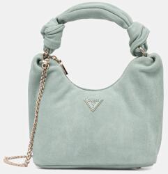 Guess velúr táska ISOTTA - türkiz Univerzális méret