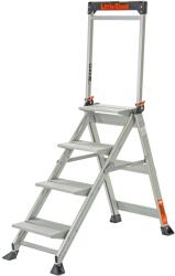 Little Giant Ladder Алуминиева степ стълба Little Giant Jumbo Step с ултра широки 1x4 стъпала (11904EN)