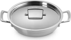 Le Creuset Tigaie 3-ply, 24 cm, cu mânere (96203924001000)
