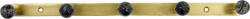 House Doctor Ball cuier de perete, negru (900000376) Agatator cuier