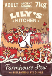 Lily's Kitchen Ancient Grains marhahús burgonyával, rozzsal és tönkölybúzával kutyáknak 7 kg (B09HL6JCCK)