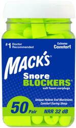  Mack's Snore Blockers Mennyiség a csomagban: 50 pár
