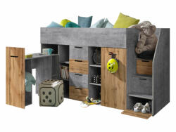  Galériaágy Hartford 364 (Beton + Wotan tölgy)