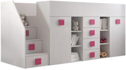  Galériaágy Hartford 366 (Fehér + Fényes fehér + Rózsaszín)