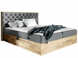  Kontinentális ágy Navis I (Wotan tölgy + Faro 4)