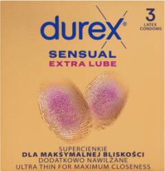 Durex (3 db/doboz) Sens Extra Lube