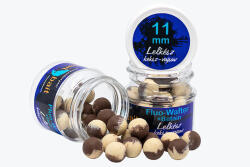 BaitBait Fluo-Pop up Lelkész, 12 mm, keksz-vajsav, fehér-barna, 30 g (BBFP-LE12)