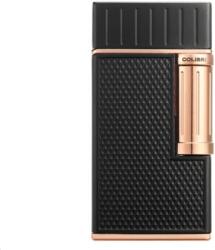 Colibri Julius Black and Rosegold szivar öngyújtó, fekete és rosegold színű, dupla lánggal (C-LI221C22)