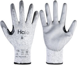Halo - VÁGÁSÁLLÓ (D SZINT), A TENYÉRRÉSZEN PU-BEVONATOS KESZTYŰ 9 (HAL9612230G)