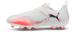 PUMA Future 8 Match FG LL stoplis focicipő, gyerekméret, fehér - piros (108618-01)