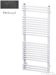 Radeco SARA E A6-400/SPE 1408x450 törölközőszárítós radiátor, MERKURY 6 (metál fekete) színben (Radeco_SARA_E_A6_400_SPE_MERKURY6)