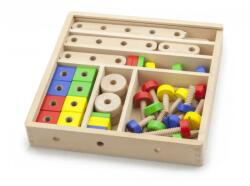 Viga Toys Set de construit din lemn, Viga
