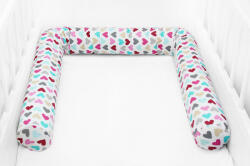 Scamp rácsvédő hengerpárna 300cm - Colorful Hearts