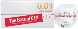 Sagami Original 0.01 - óvszer - 55mm (5db) - sexshopcenter