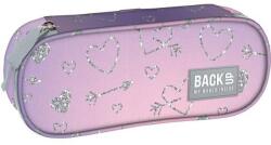 DERFORM BackUp ovális tolltartó - Silver Hearts (PB7A32)