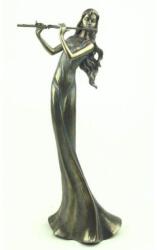 Veronese Fuvolás lány szobor - 36 cm (FOD-WU71906A4)