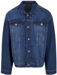 Build Your Brand Férfi farmerdzseki - Közép kék | 4XL (BY312-1000390980)