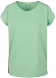 Build Your Brand Laza női póló felhajtott ujjakkal - Neo mint | 5XL (BY021-1000296090)