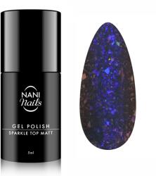 Naní gél lakk 5 ml - Sparkle Top Matt